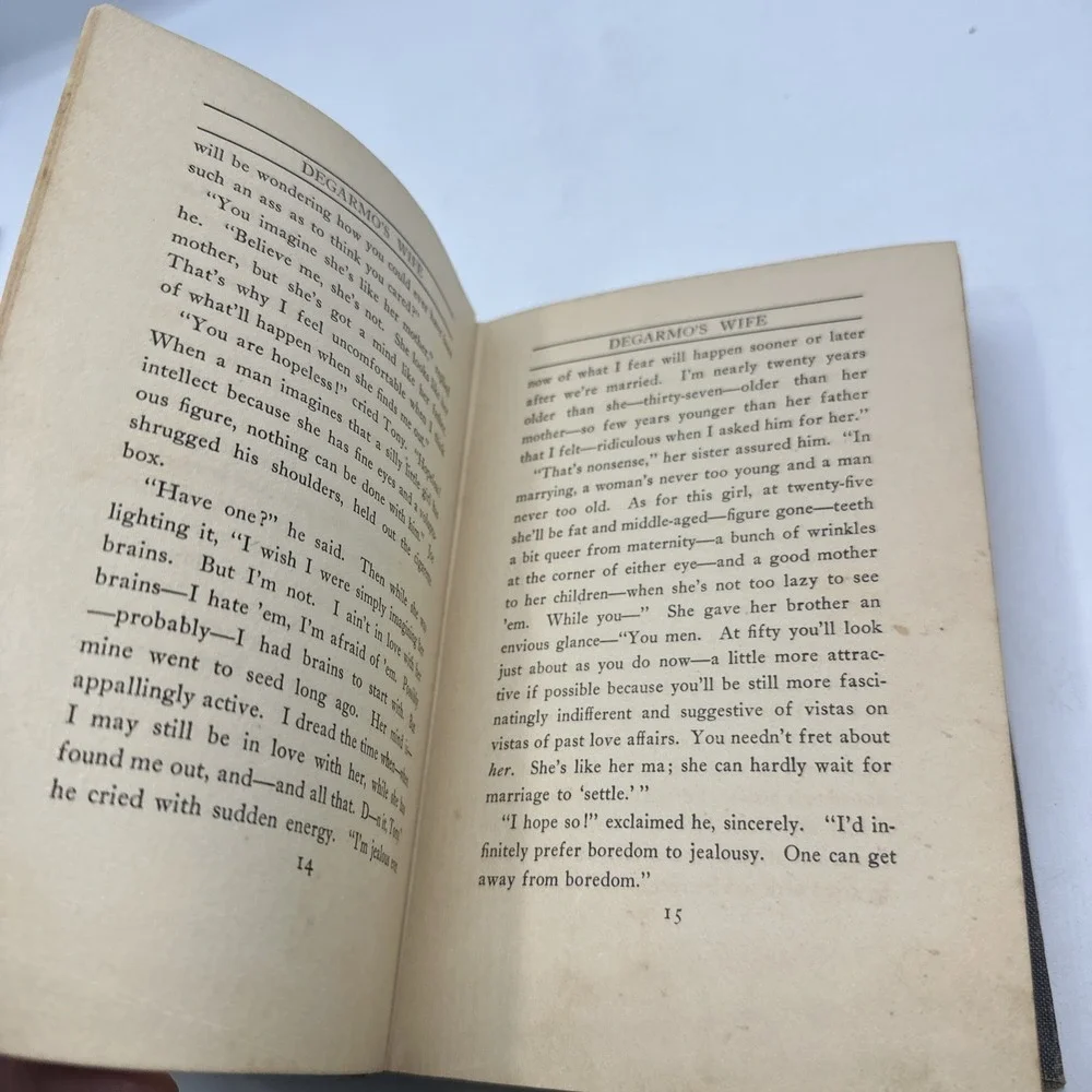 Degarmo's Wife and‎ Other Stories 1913 Hardcover, David Graham Phillips,